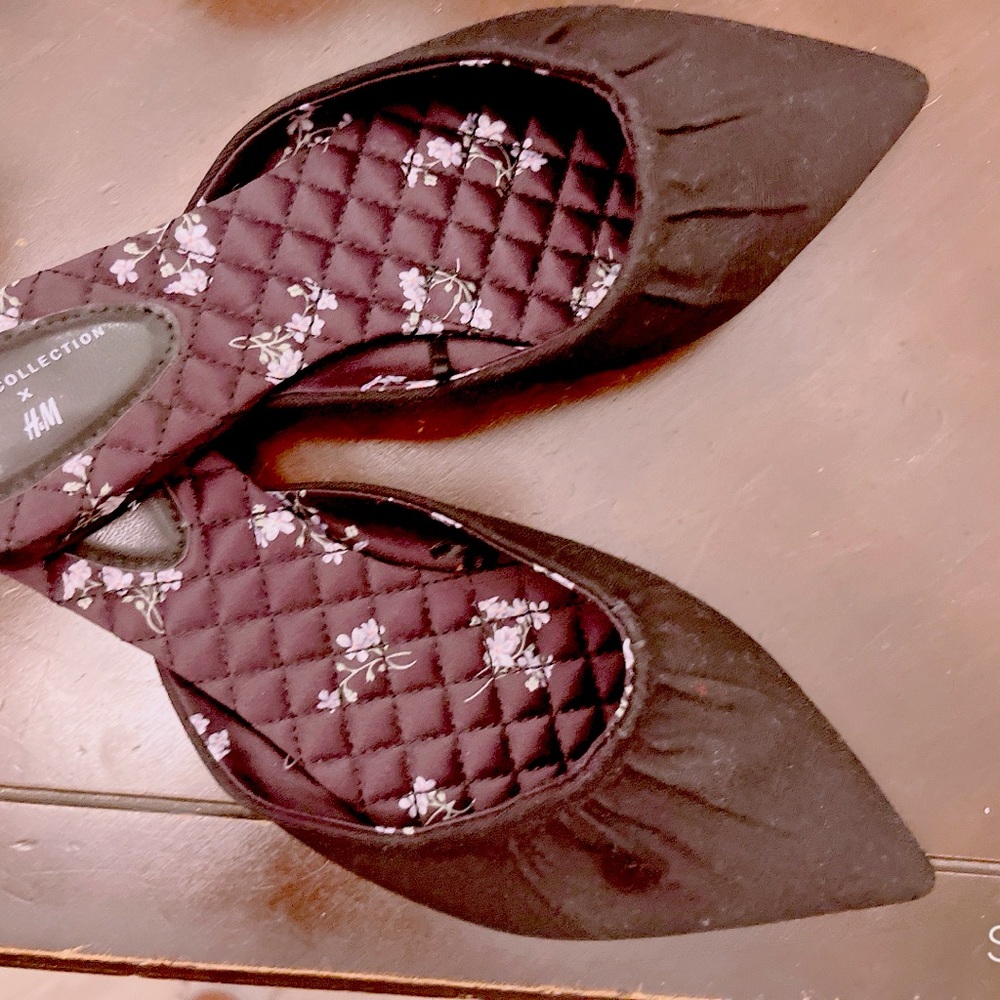 H &M limited collection Mule size 7